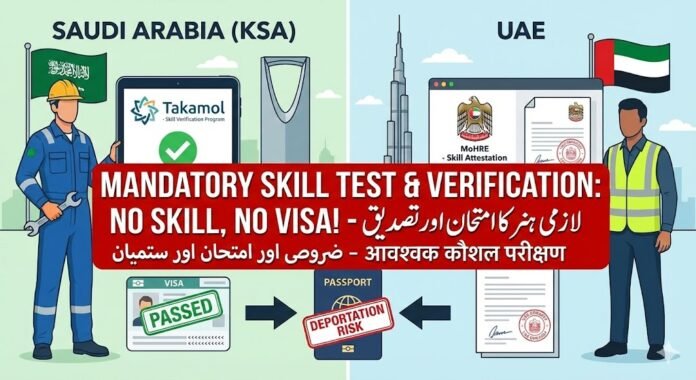 The New Mandatory Skill Tests for Immigrants in Saudi Arabia & UAE (2025 Guide)
