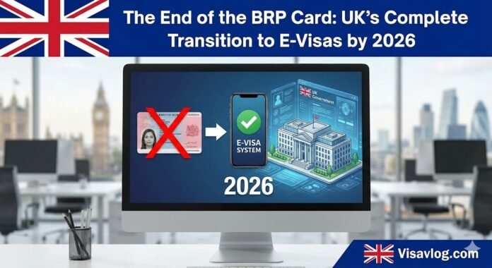 The End of the BRP Card: UK’s Complete Transition to E-Visas by 2026
