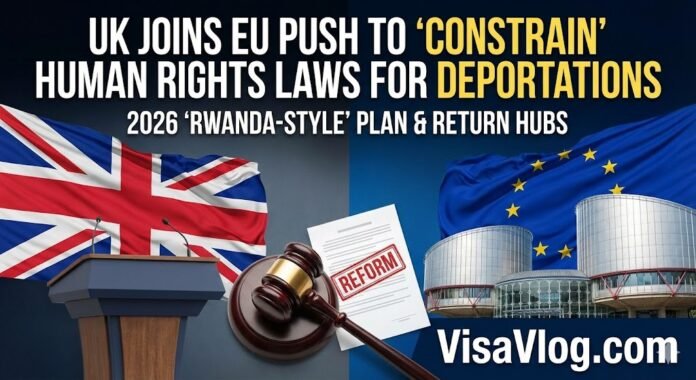 UK Joins European Push to “Constrain” Human Rights Laws for Faster Deportations: The 2026 “Rwanda-Style” Plan