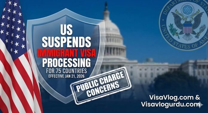 US to Suspend Immigrant Visa Processing for 75 Countries Starting January 21, 2026